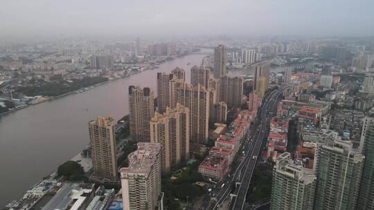 清晨的广州荔湾