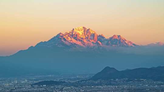 丽江合集 丽江古城 玉龙雪山 丽江延时