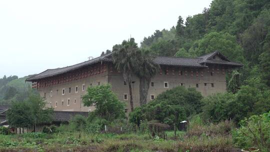 福建土楼云水谣怀远楼航拍漳州