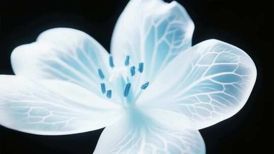 4k花朵舞台舞蹈背景艺术效果花开