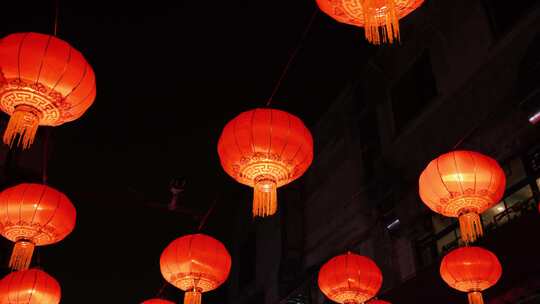 北京前门大街红灯笼