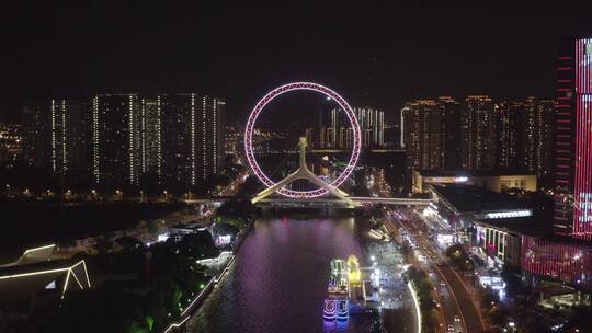 天津之眼夜景