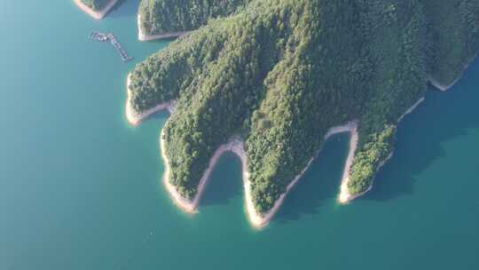 千岛湖湖泊岛屿