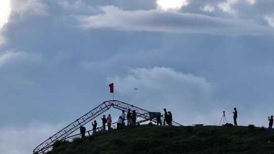 信宜白石大喊地航拍，高山云海航拍