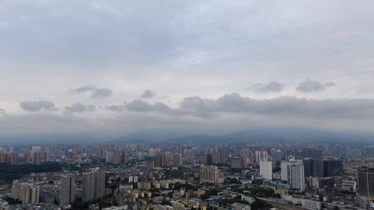 航拍 乡村 农村 集中 居住地