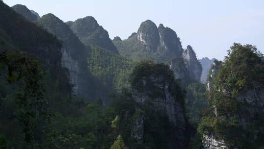 中国瑶族大山 远景