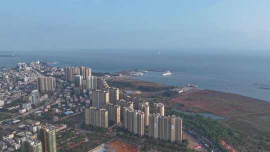 春节海安新港堵车场景