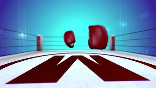动感体育标志拳击比赛体育频道开场AE模板