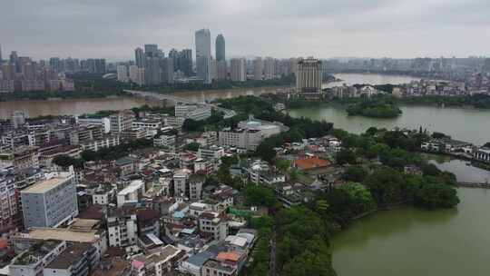 广东惠州市区城市风光