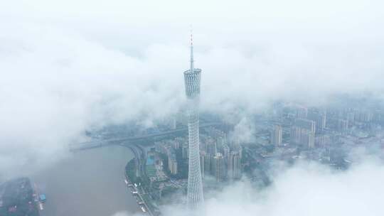 中国广东省广州市市区广州塔CBD中轴线