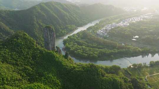 【合集6】航拍缙云仙都风景区