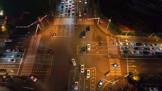 宜昌中南路口夜色(6)