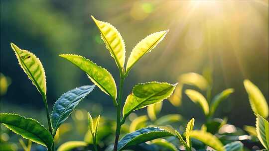 茶山茶场茶农采茶采茶过程茶叶种植茶叶生产