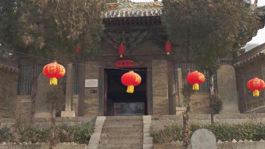 山西长治浊漳河谷龙门寺古建筑分镜素材