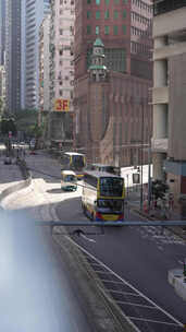 香港铜锣湾街景视频素材模板下载