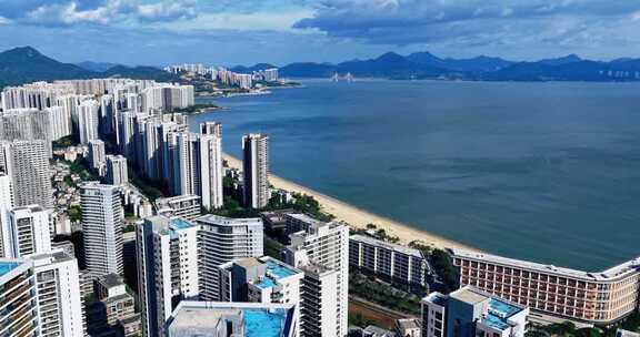 惠州小径湾海滨沙滩航拍0211_D