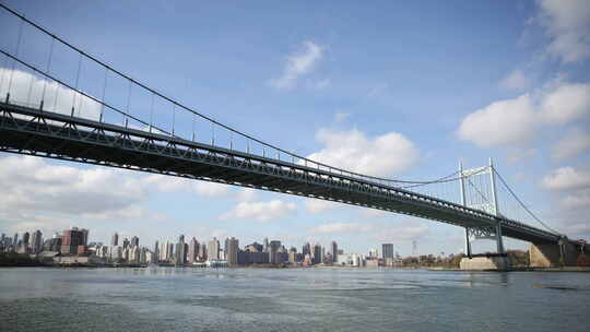 曼哈顿大桥视频素材模板下载