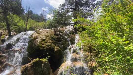 九寨沟景区片段