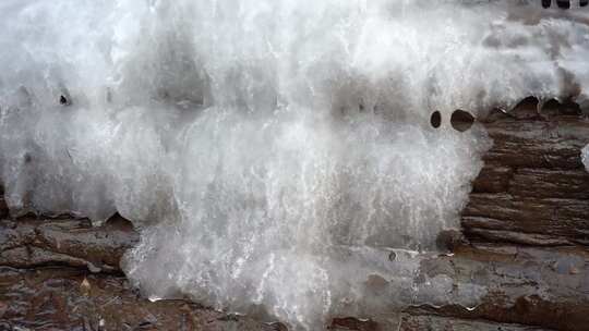 冰 结冰 万物复苏 融化 流水