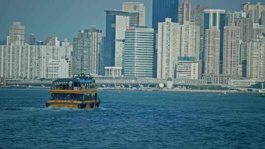 【正版素材】香港维多利亚港