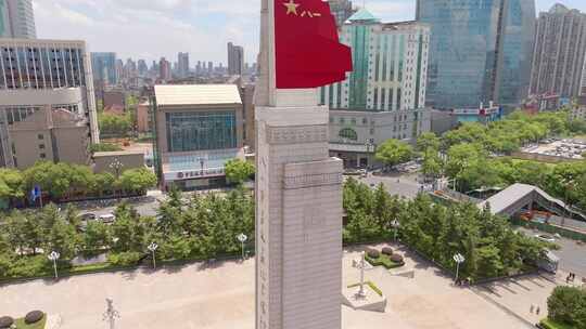 南昌八一广场航拍