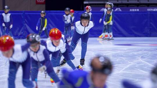 短道速滑场馆训练2