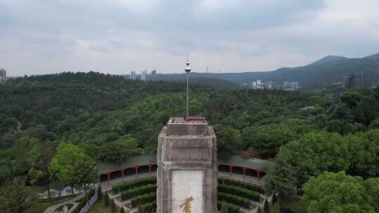 湖北荆门龙泉公园航拍