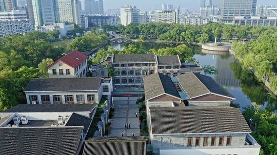 宁波第二中学校园建筑生态环境