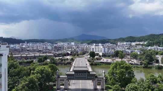 合集航拍福建泰宁县城城市建设