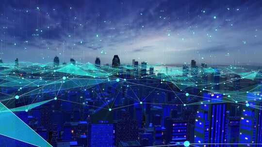 未来科技城市和5g无线网络通讯