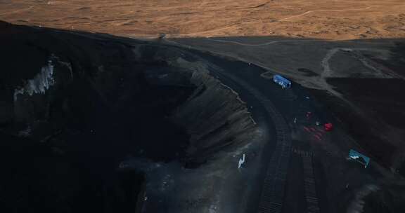 乌兰哈达火山航拍