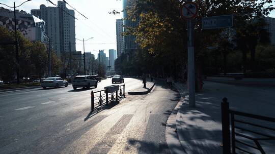 上海浦西扫街风光