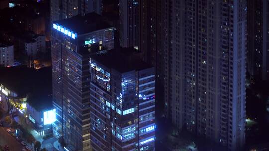 4k深夜加班-繁华城市写字楼