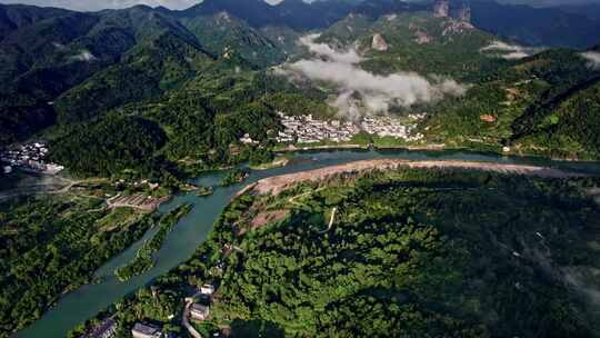 温州永嘉楠溪江狮子岩云海日出