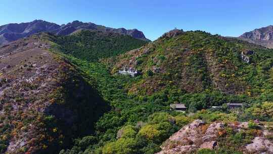 辽宁朝阳槐树洞自然风景