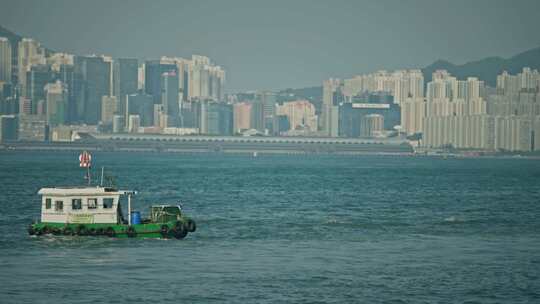 【正版素材】香港维多利亚港