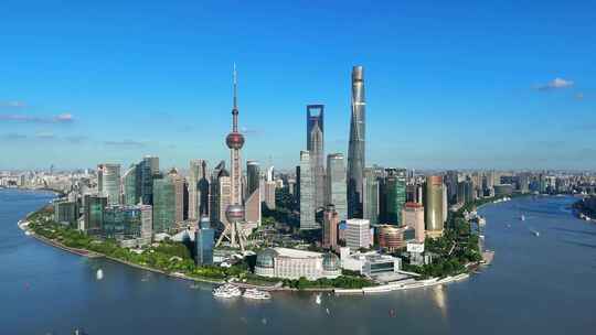 上海宣传片 陆家嘴全景