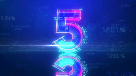 震撼大气科技倒计时发布会AE模板