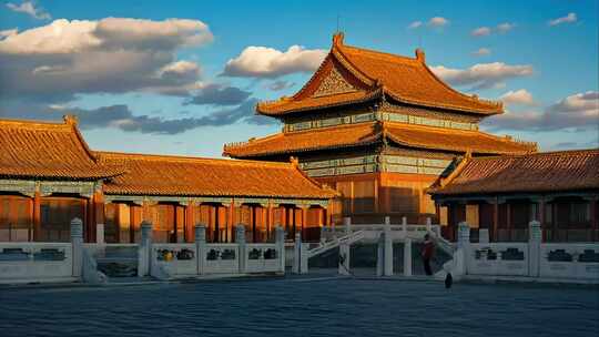 故宫紫禁城清朝明朝延时北京历史天坛古建筑
