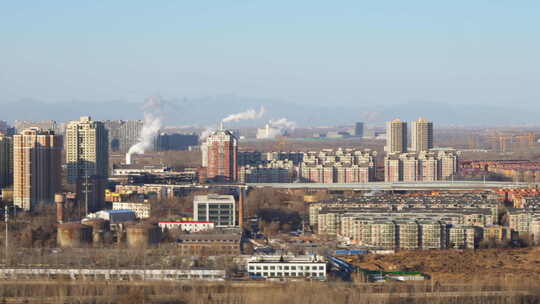 冬季城市供暖北京地区