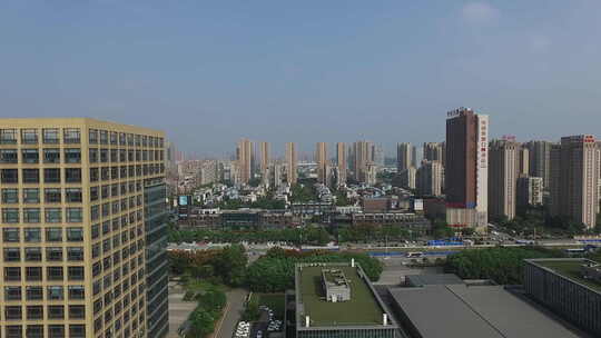 武汉航拍软件园住宅小区