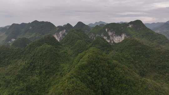 广西大山航拍