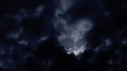 乌云遮月黑暗来临黑恶势力