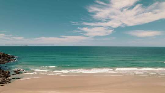 穆尼海滩，海，波浪，海岸