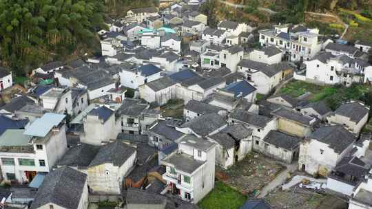 安徽黄山灵山村风光