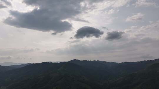 湘西青山天空航拍