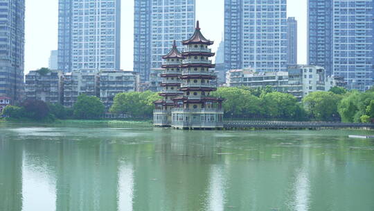 武汉汉口宝岛公园风景