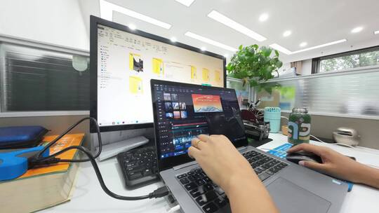 疫情居家办公操作电脑