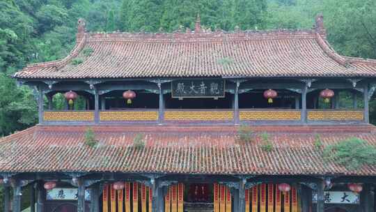 寺庙佛教寺院宗教法喜寺法喜讲寺上天竺江南视频素材模板下载