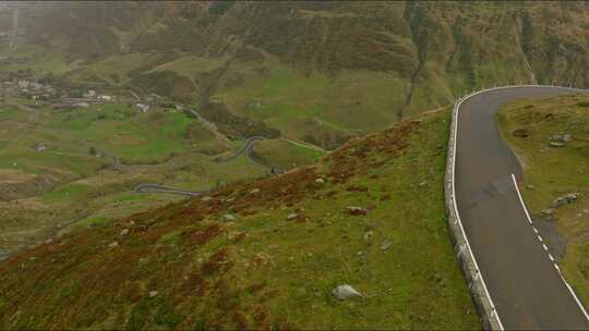 Furka Pass，瑞士，阿尔卑斯山，